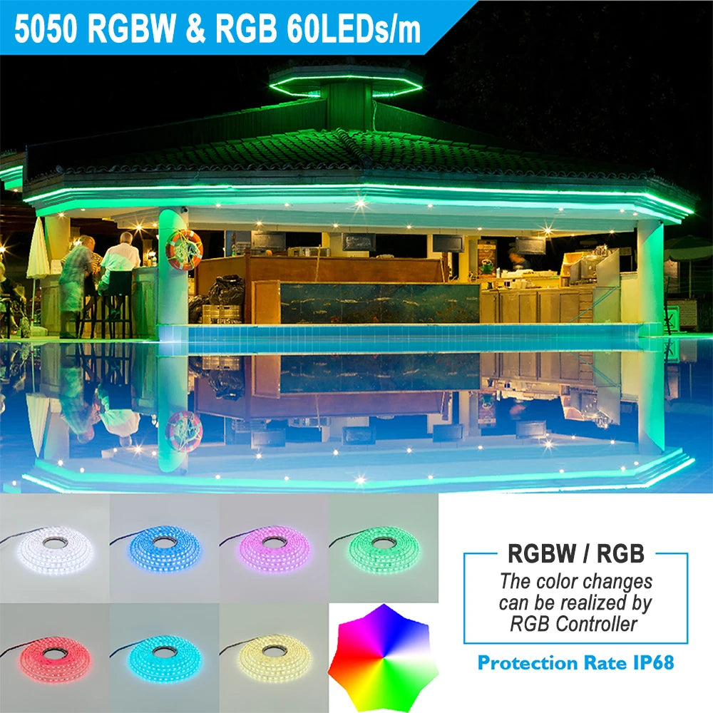 5050 LED Strip Lights RGB/RGBW 4in1