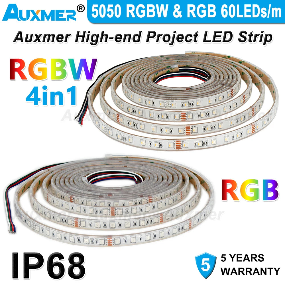 5050 LED Strip Lights RGB/RGBW 4in1