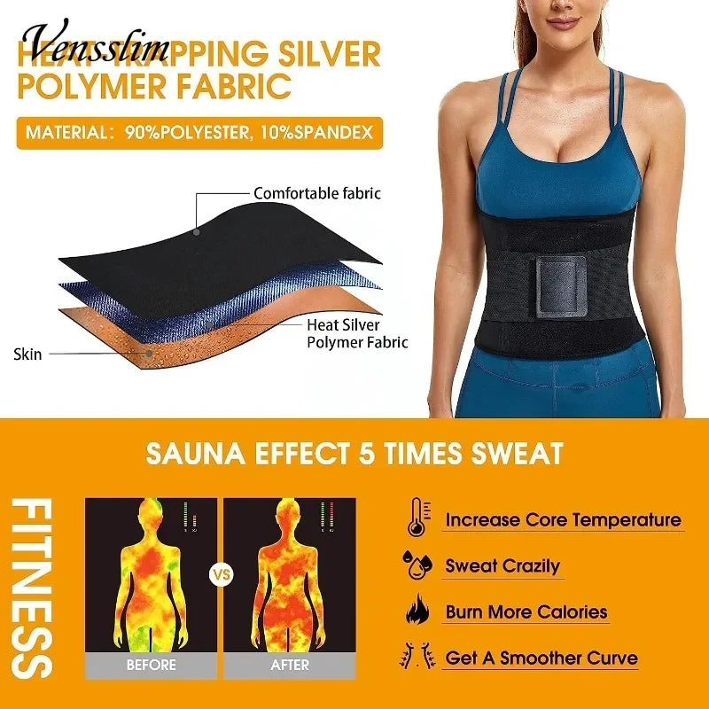 Trimmer Belt Waist Trainer Slimming.