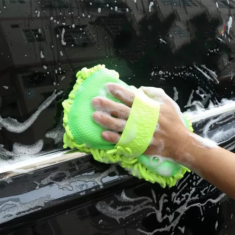 Microfiber Car Washer Sponge Cleaning Car