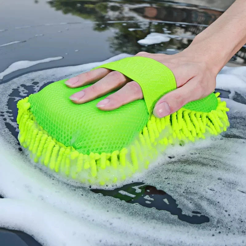 Microfiber Car Washer Sponge Cleaning Car