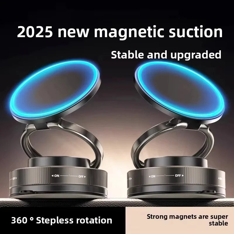 Magnetic Phone Holder for car, 360° Rotatable, Foldable & Adjustable Magnetic Car Mount, , Compatible with iPhone & Other Phones.