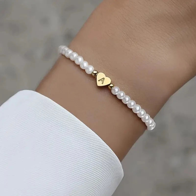 Letters Initial Bracelet  Fashion