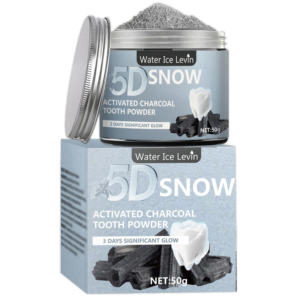 Bamboo Charcoal Teeth Whitening Powder -