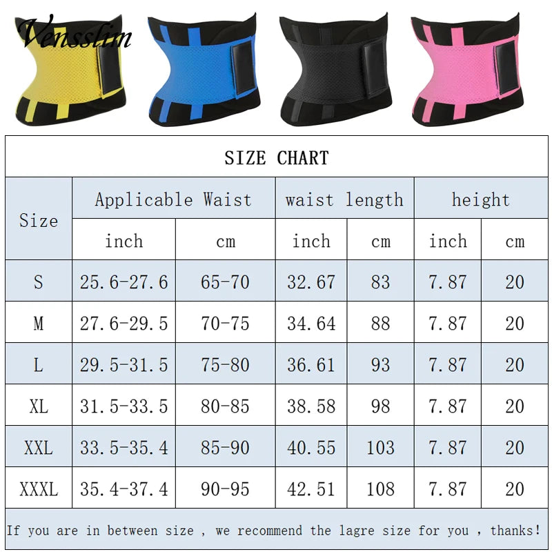 Trimmer Belt Waist Trainer Slimming.