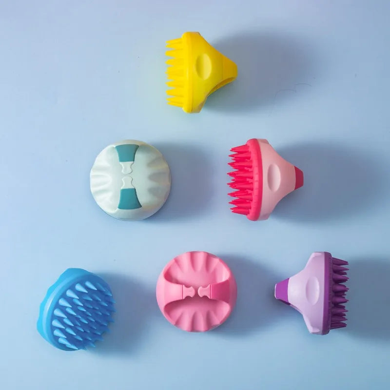 Scalp Scrubber Shampoo Brush Massager Clean Scalp