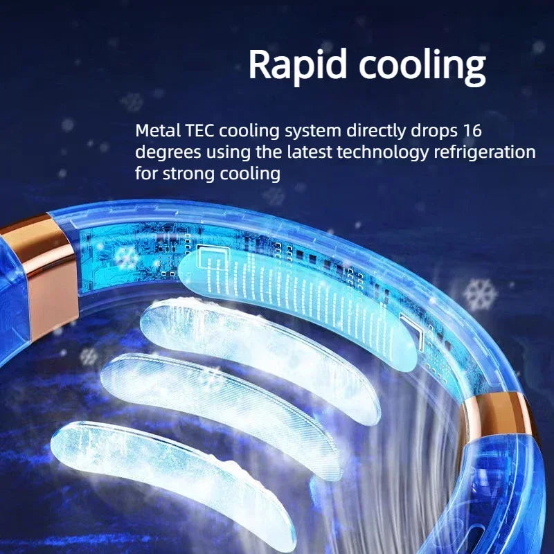 Neck Fan, Portable Bladeless Fan