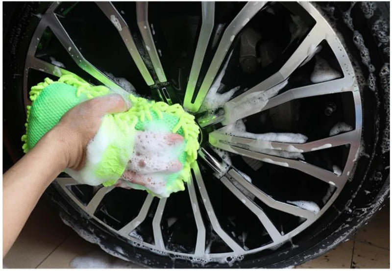 Microfiber Car Washer Sponge Cleaning Car
