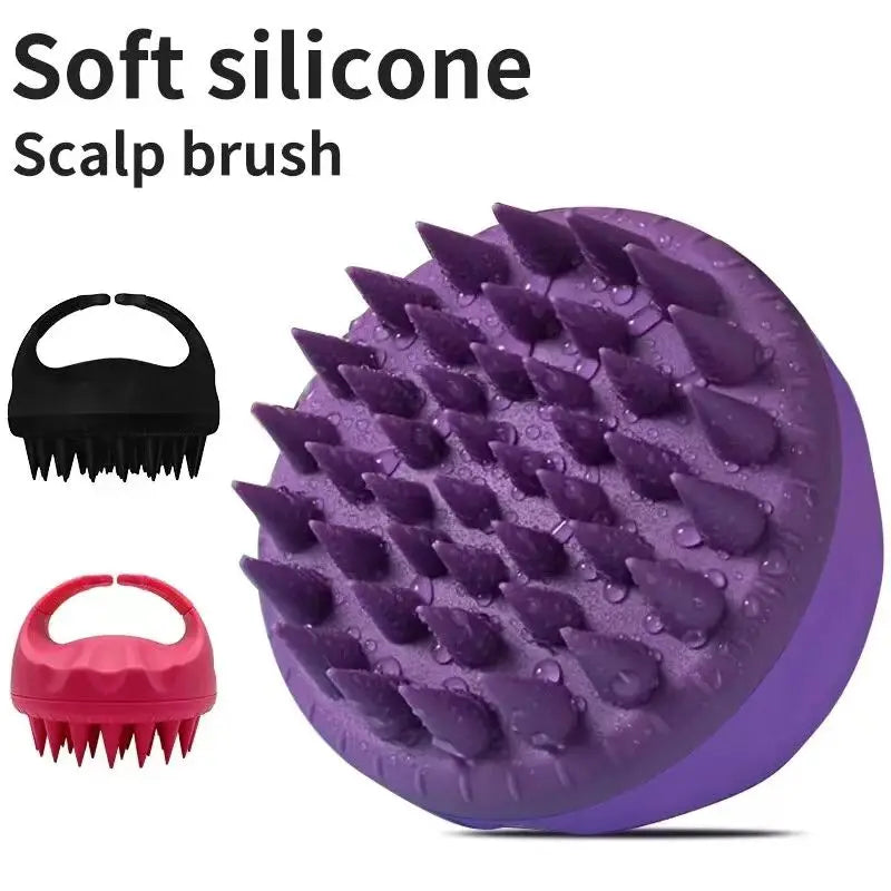 Scalp Scrubber Shampoo Brush Massager Clean Scalp