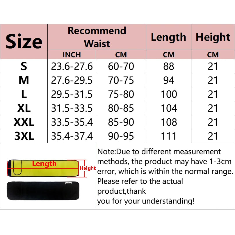 Sauna Waist Trainer Slimming.