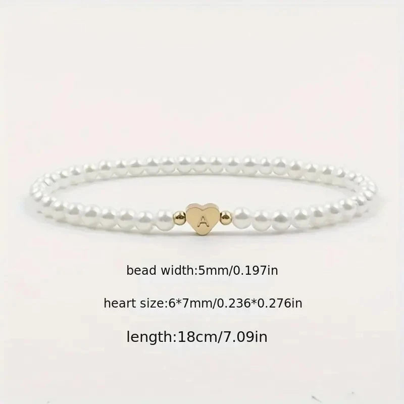 Letters Initial Bracelet  Fashion
