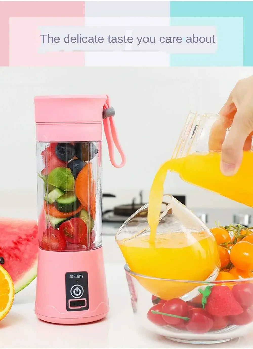 Mini Electric Juicer USB Charging