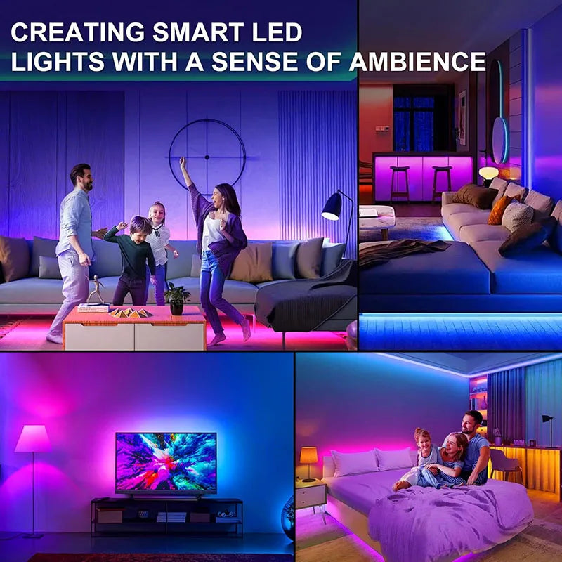Bluetooth Touch LED Strip Lights RGB