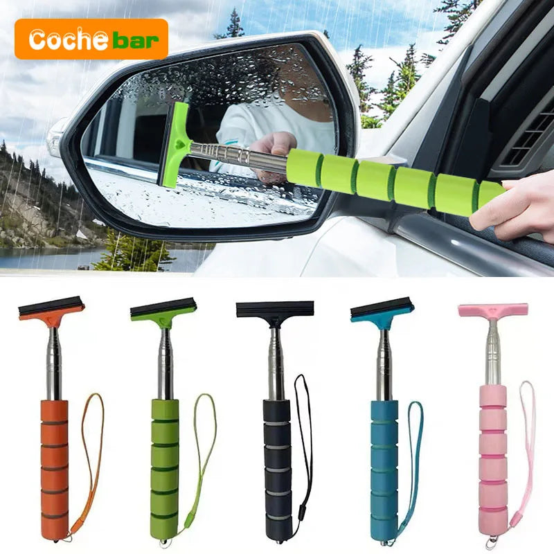 Car Rearview Mirror Wiper Cleaning Tool Auto Glass.