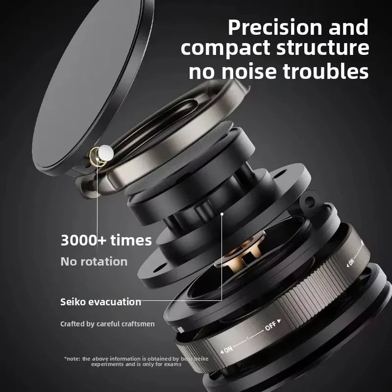 Magnetic Phone Holder for car, 360° Rotatable, Foldable & Adjustable Magnetic Car Mount, , Compatible with iPhone & Other Phones.