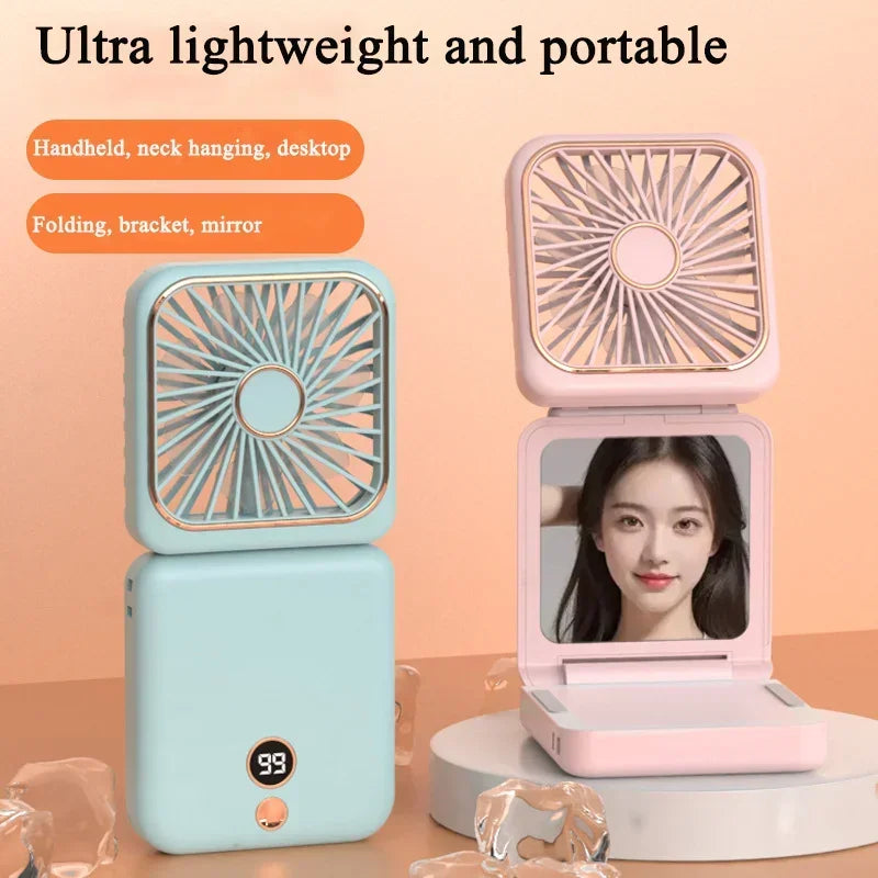 portable Neck Fan Foldable Mini Handheld