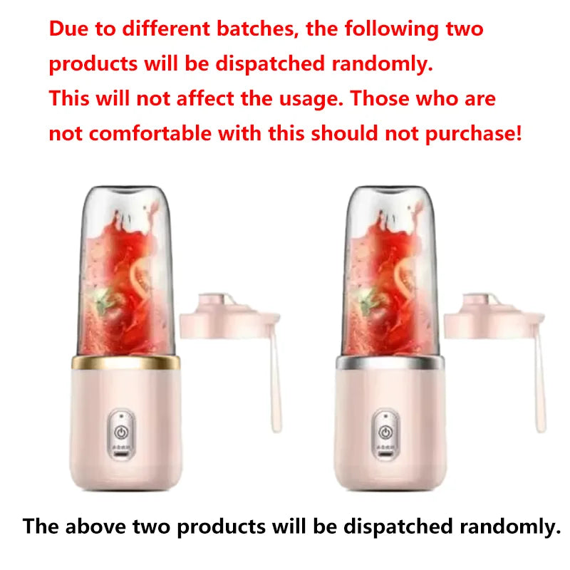 Portable USB Personal Mini Juicer Cup Handheld