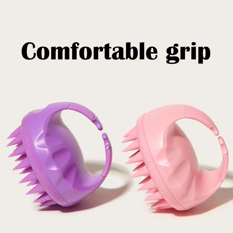 Scalp Scrubber Shampoo Brush Massager Clean Scalp