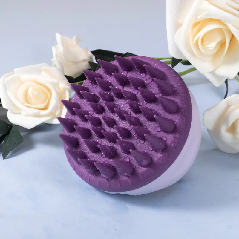 Scalp Scrubber Shampoo Brush Massager Clean Scalp