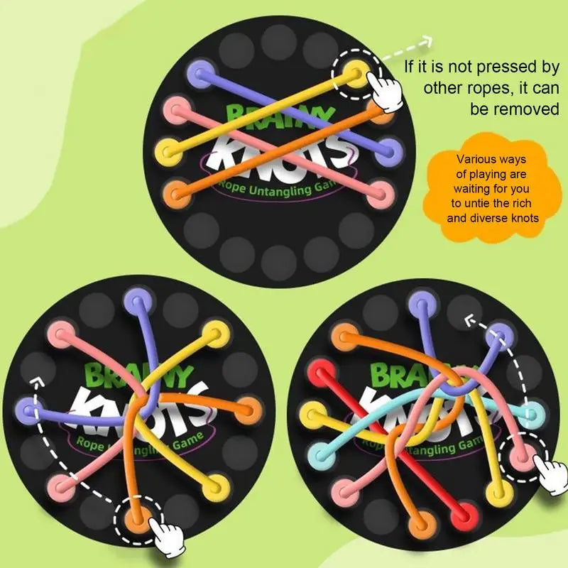 Kid Rope Knots Puzzle