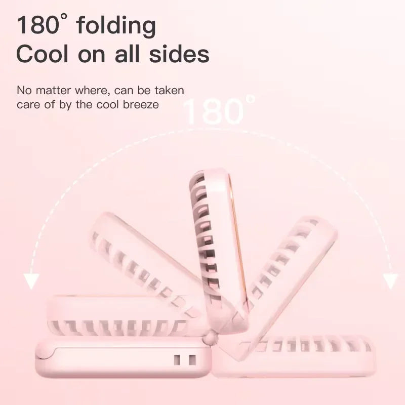 portable Neck Fan Foldable Mini Handheld