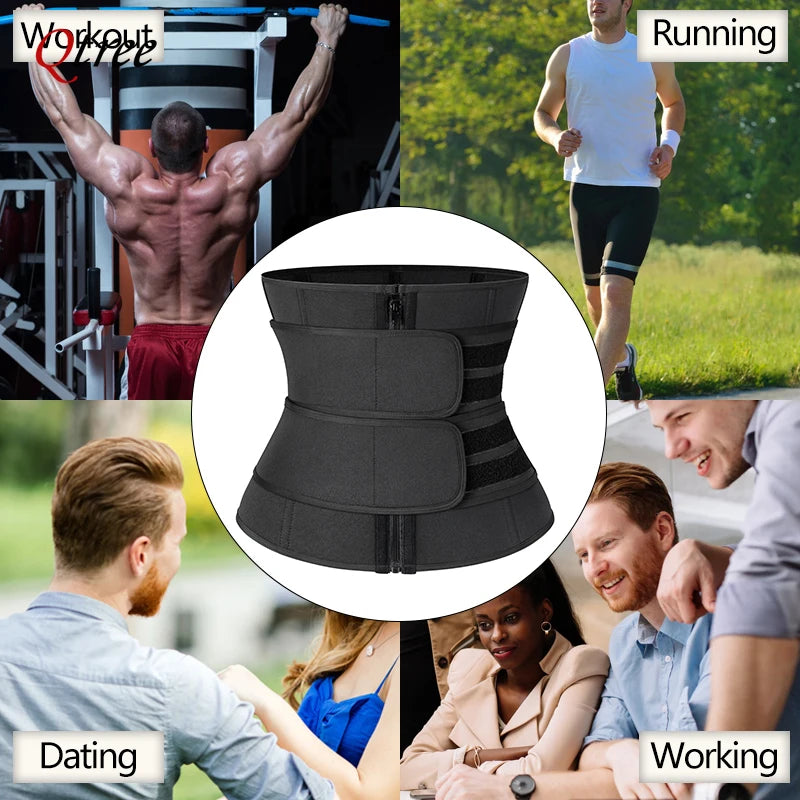 Waist Trainer Corset for Men Workout Sauna.